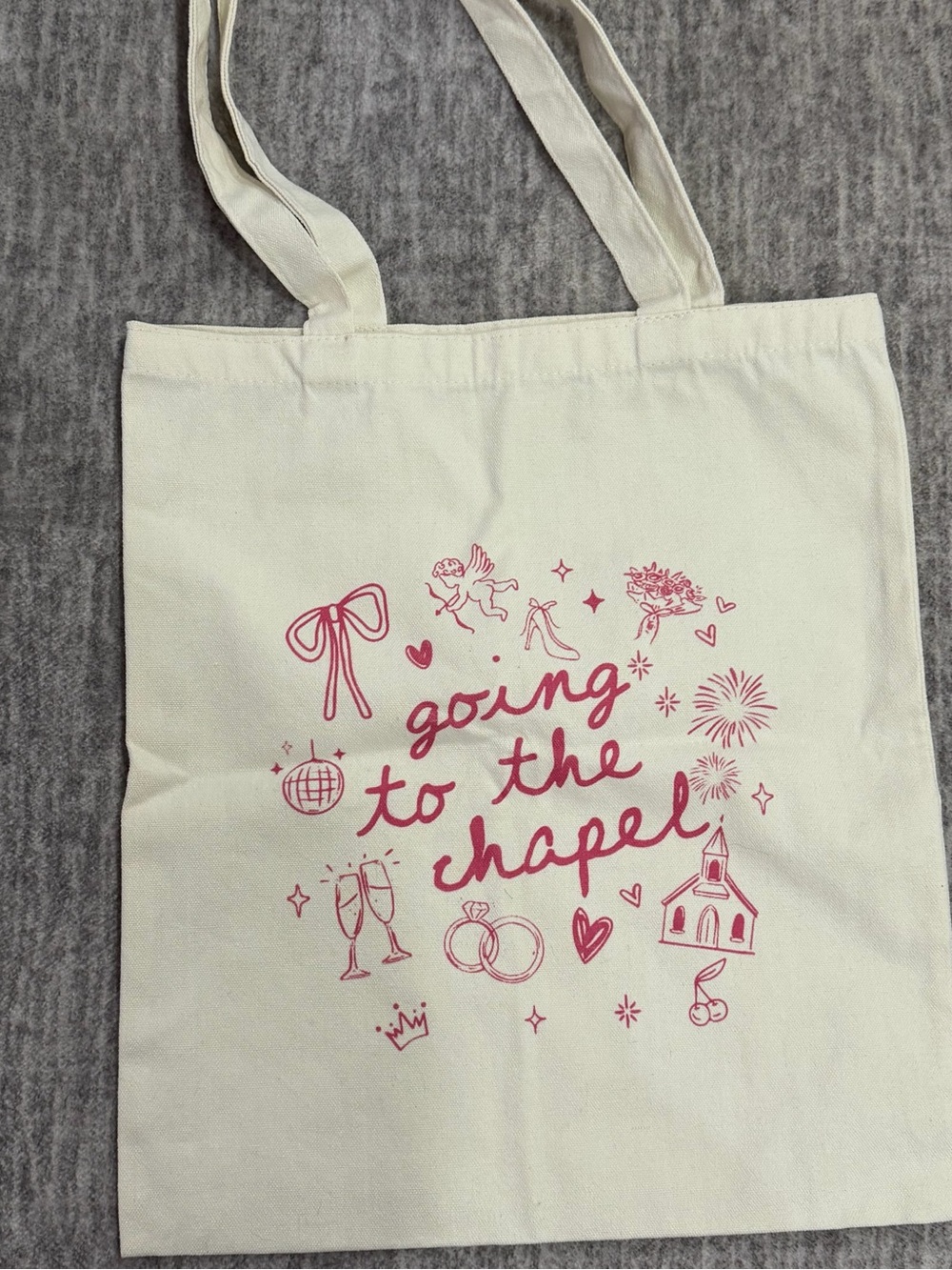 Medium Sized ‘Going to the Chapel’ Tote Bag